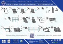 Autopotah Cappa COMFORT černá / modrá