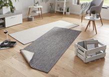 Běhoun Twin-Wendeteppiche 103097 grey cream – na ven i na doma