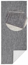 Běhoun Twin-Wendeteppiche 103097 grey cream – na ven i na doma