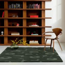 Designový vlněný koberec Marimekko Unikko zelený 132207 Brink & Campman