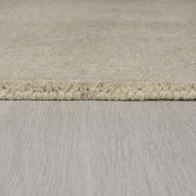 Ručně tkaný běhoun Tuscany Textured Wool Border Natural